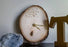 pure woodan tranding clock
