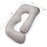 J shaped full body comfort sleeping pregnency pillow